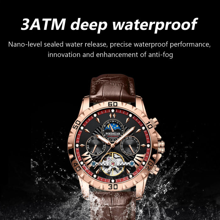 POEDAGAR Luxury Automatic Male Watch