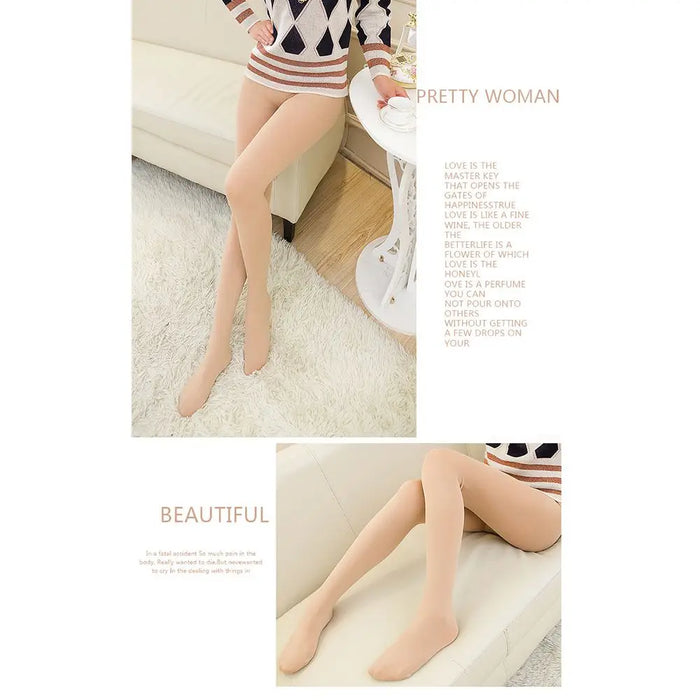 Winter Hosiery Stretchy Trousers Women's  Pantyhose