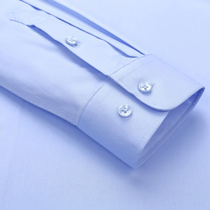 High-end 8XL New Modal Anti-wrinkle Business Casual Work Man Shirts