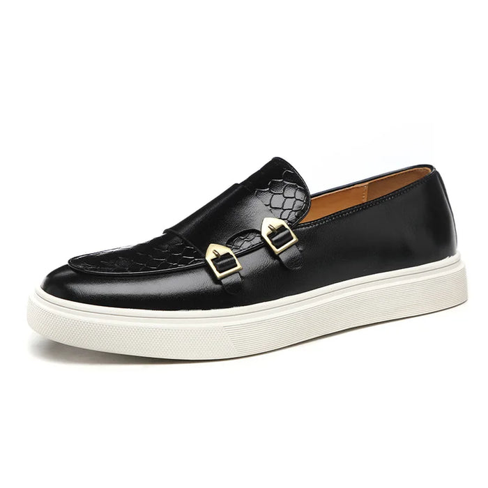 Loafers For Men Luxury Brand Genuine Leather Casual Driving Shoes