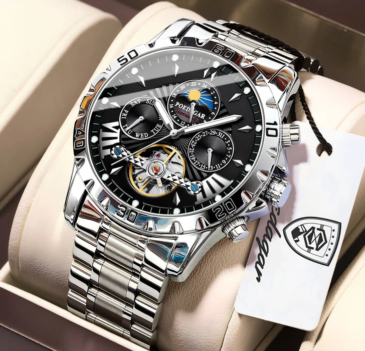 POEDAGAR Luxury Automatic Male Watch