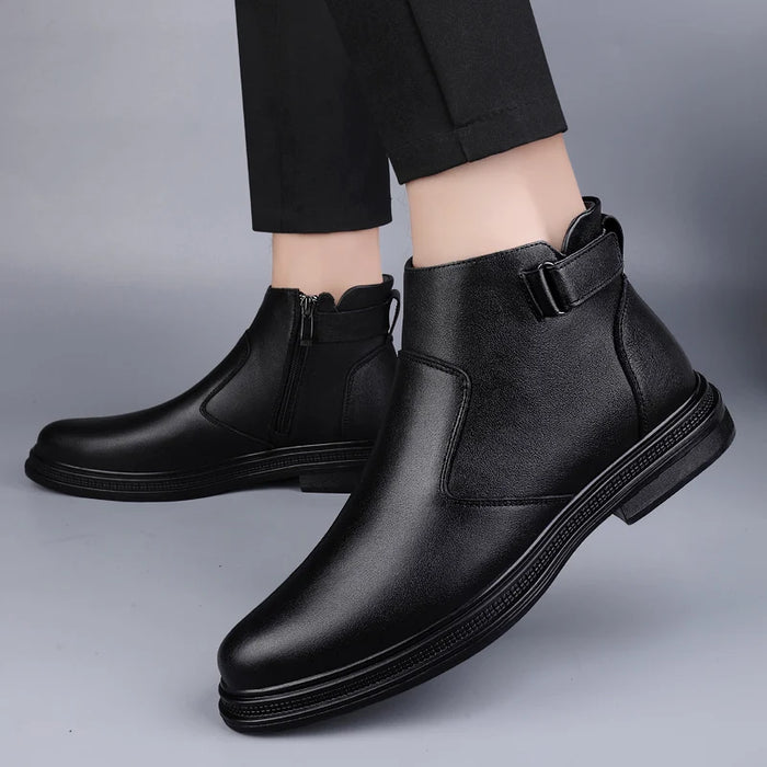 Luxury Brand Mens Casual Chelsea Boots