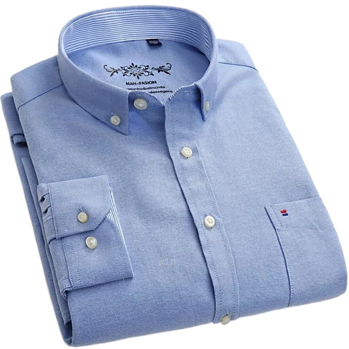 Men's 100% Cotton Smart Casual Shirt