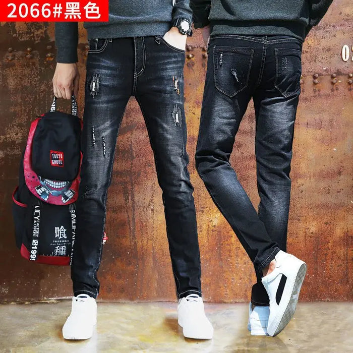 Autumn Winter Brushed Cowboy Luxury Slim Designer Clothes