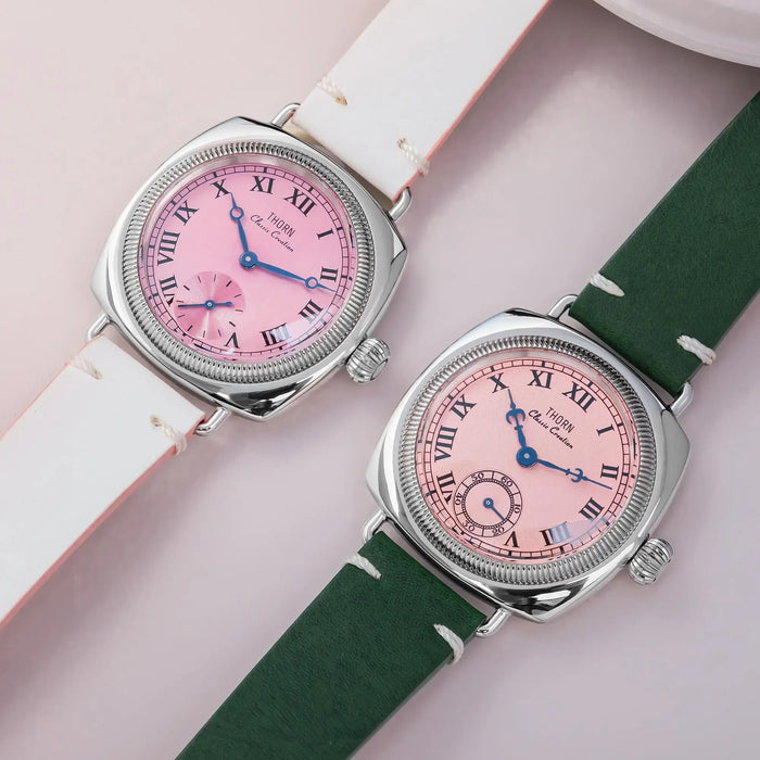 THORN  T002 Watch Tribute To Classic Oyster Style Antique Pillow Shaped Watch,