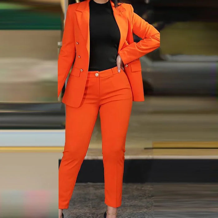 Women Two Pieces Pant Suits,