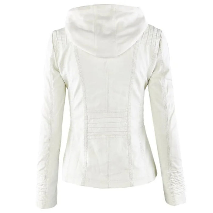 Faux Leather Jacket for Women,