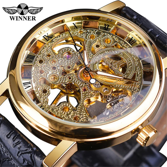Winner 36A Original Brand Fashion Manual Mechanical Watch For Men
