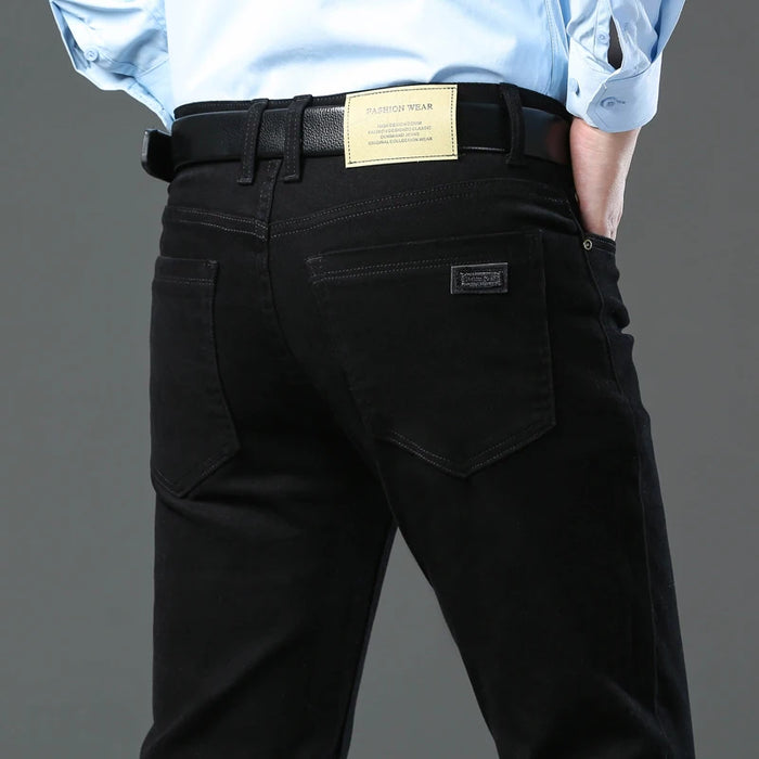 3 Colors Autumn New Men's Clothing Slim Jeans