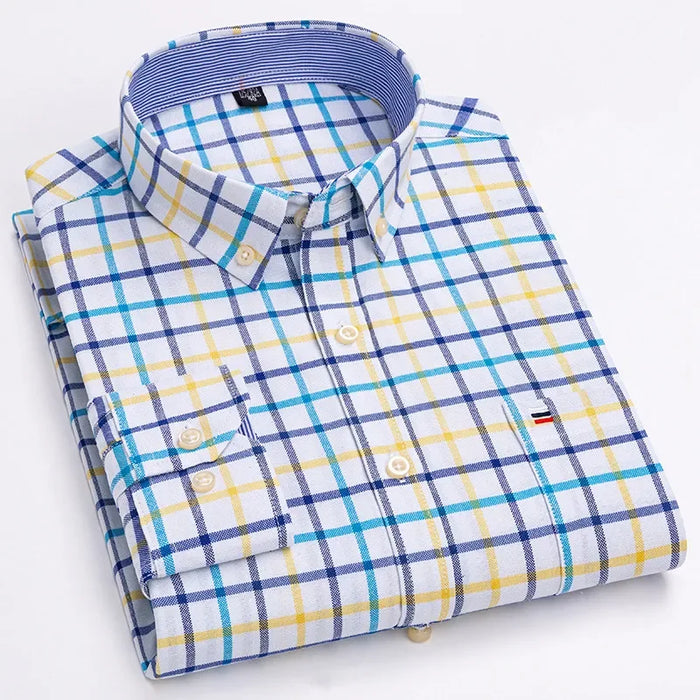 Men's 100% Cotton Smart Casual Shirt