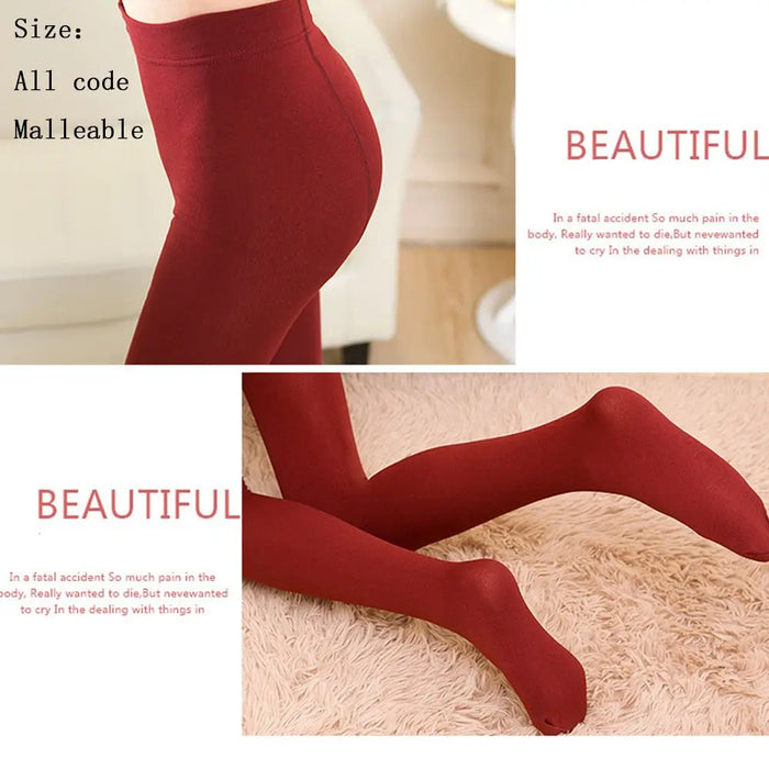 Winter Hosiery Stretchy Trousers Women's  Pantyhose