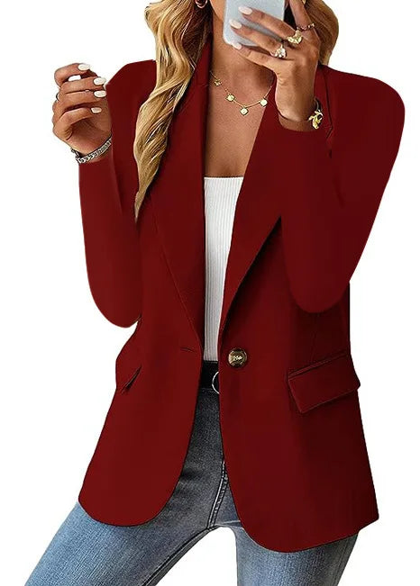 Women's Oversized Blazer Jacket Business Suit