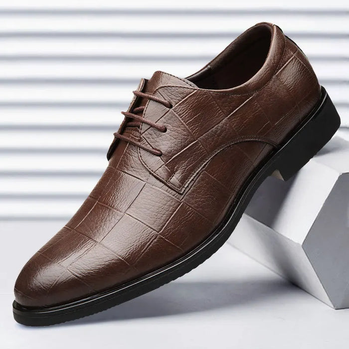 Classic Men's Leather Shoes Soft Sole Mens