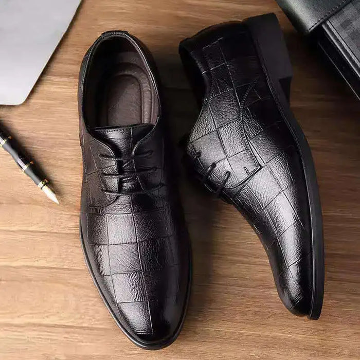 Classic Men's Leather Shoes Soft Sole Mens