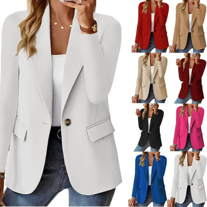 Women's Oversized Blazer Jacket Business Suit