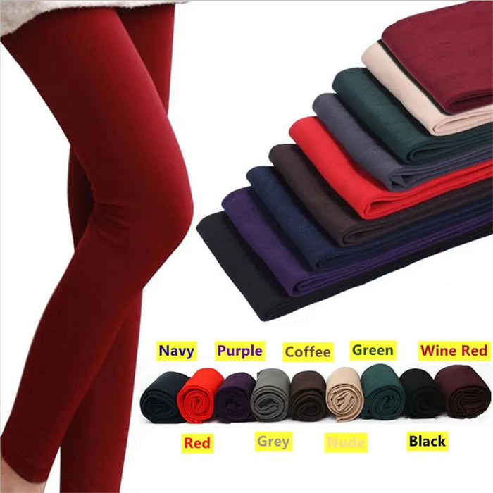 Winter Hosiery Stretchy Trousers Women's  Pantyhose
