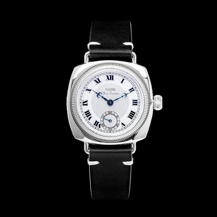 THORN  T002 Watch Tribute To Classic Oyster Style Antique Pillow Shaped Watch,