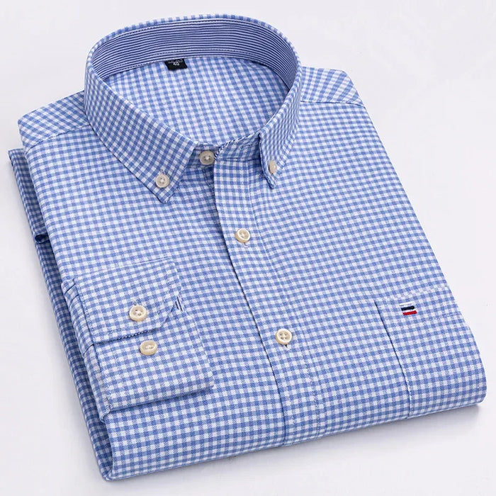 Men's 100% Cotton Smart Casual Shirt