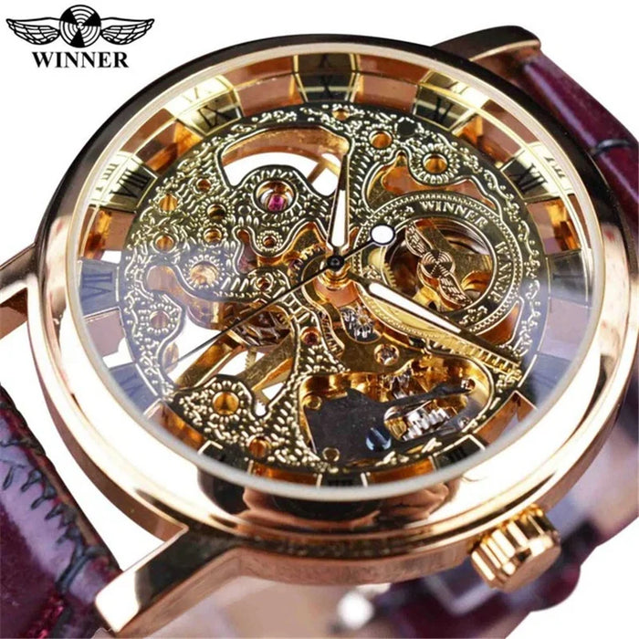 Winner 36A Original Brand Fashion Manual Mechanical Watch For Men