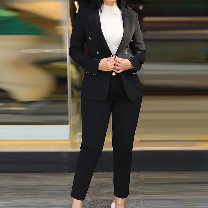 Women Two Pieces Pant Suits,