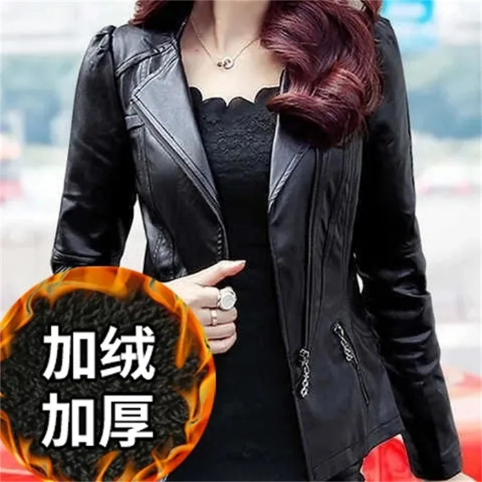 2024 Ladies Leather Autumn New Pu Short Small Leather