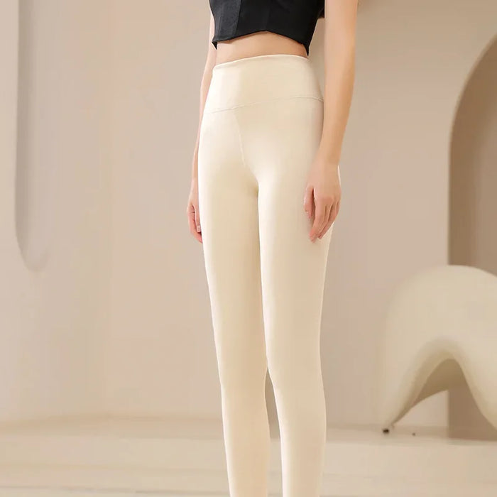 Winter Warm Bottoms Solid Thickened Velvet Warm Bottoms