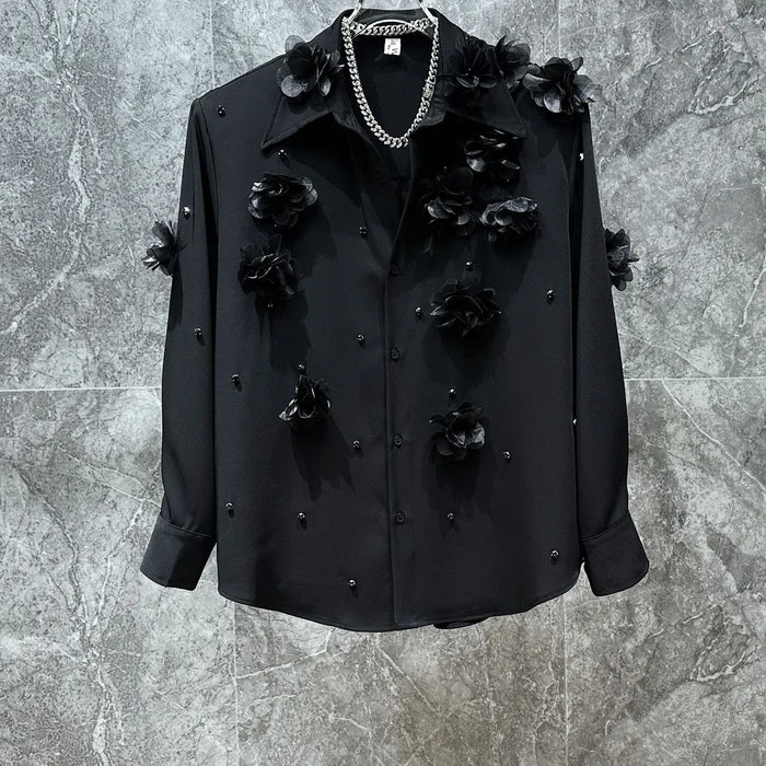 Fashion Handsome Long-sleeved Shirt