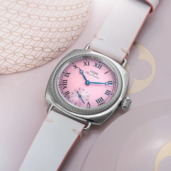 THORN  T002 Watch Tribute To Classic Oyster Style Antique Pillow Shaped Watch,