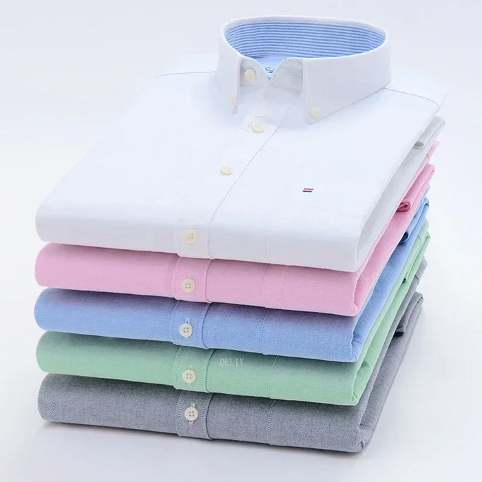 Men's 100% Cotton Smart Casual Shirt