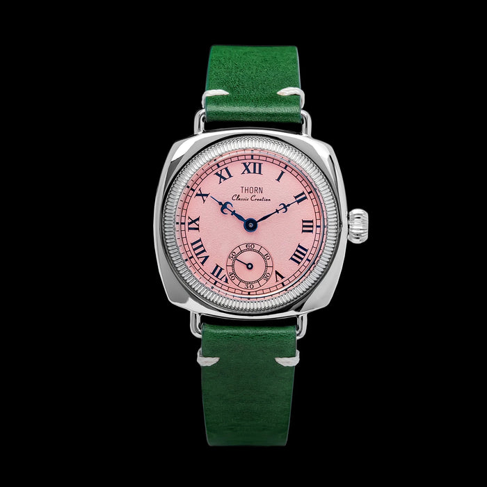 THORN  T002 Watch Tribute To Classic Oyster Style Antique Pillow Shaped Watch,
