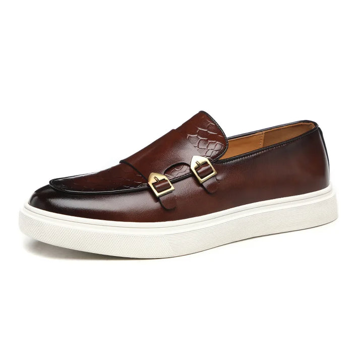 Loafers For Men Luxury Brand Genuine Leather Casual Driving Shoes