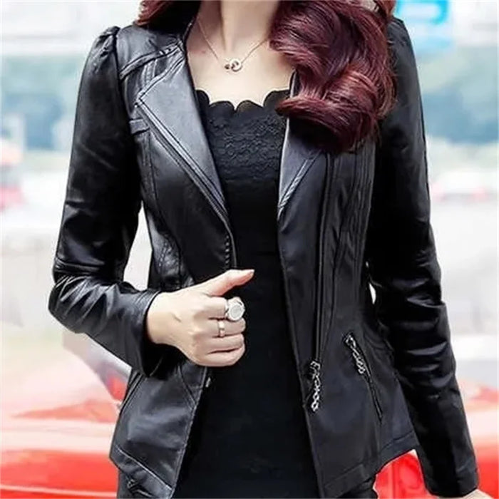 2024 Ladies Leather Autumn New Pu Short Small Leather