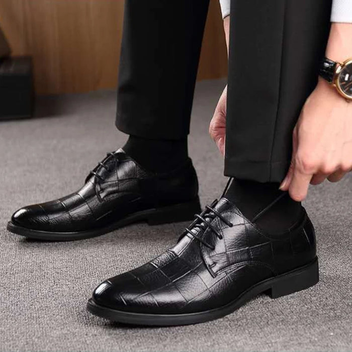 Classic Men's Leather Shoes Soft Sole Mens